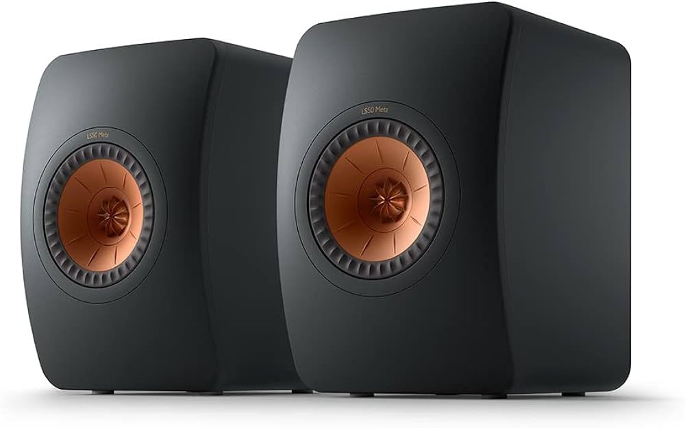 KEF LS50 Meta, carbon black