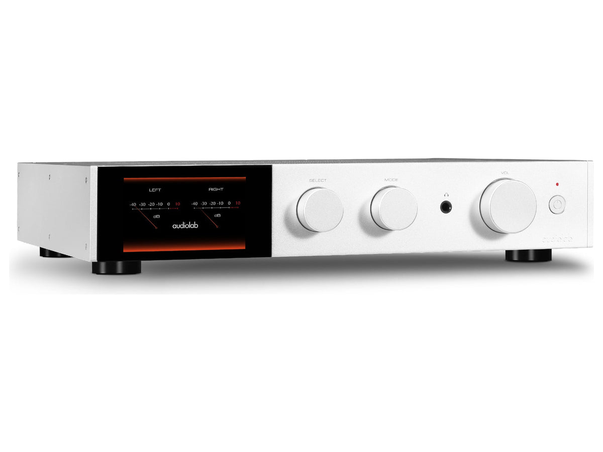 Audiolab 9000A, Silver, vista di tre quarti