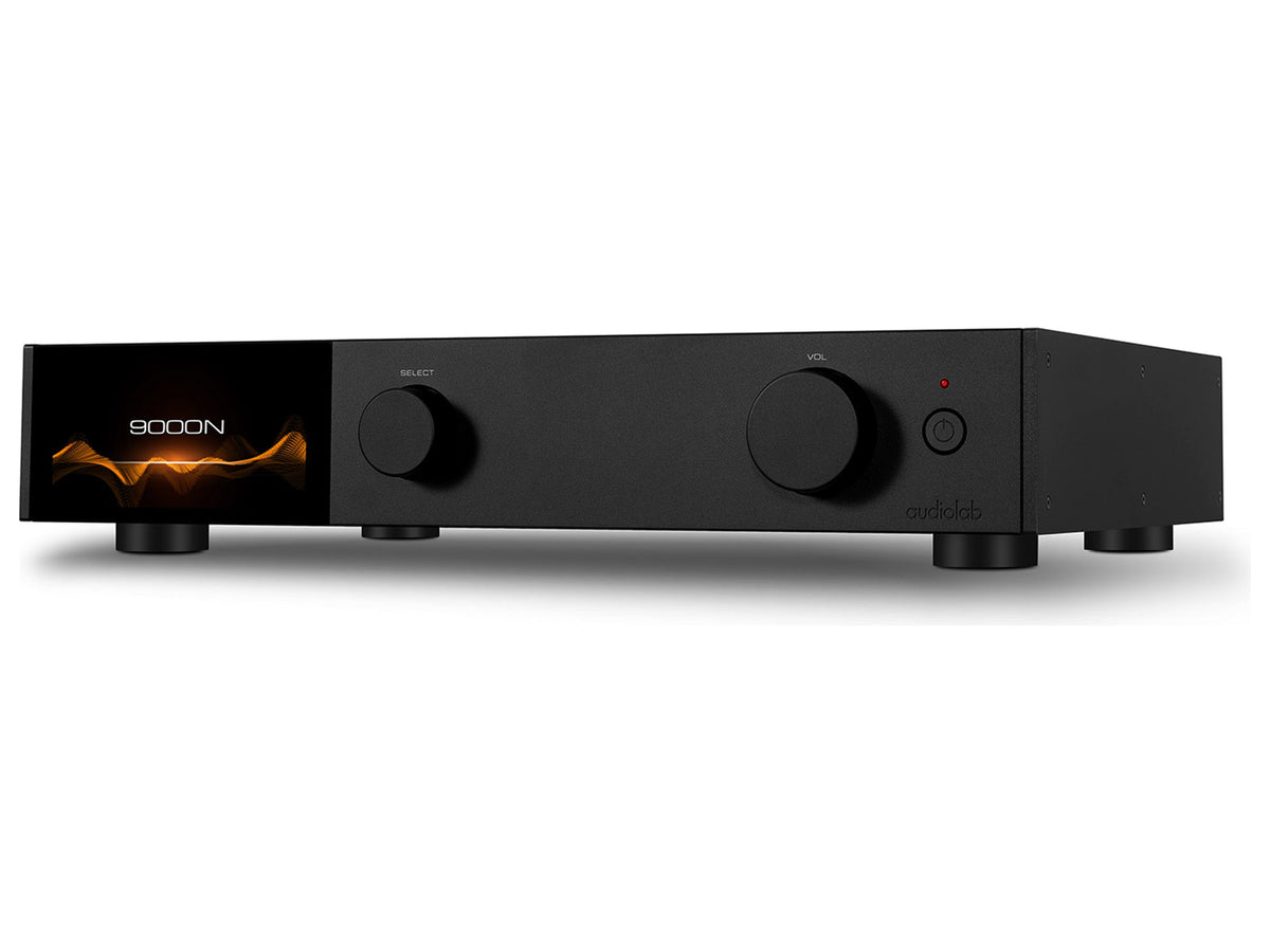 Audiolab 9000N, Nero, vista di tre quarti