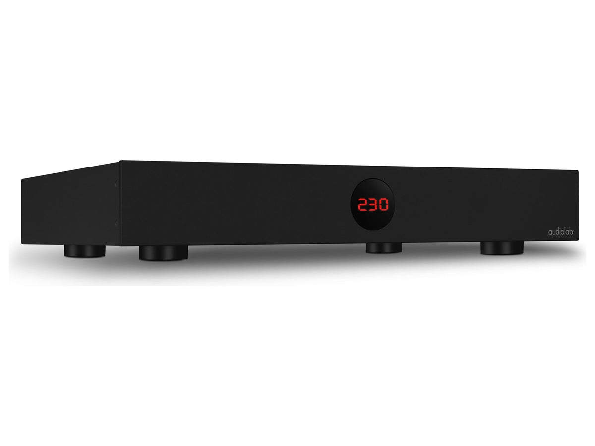 Audiolab DC Block 6, Nero, vista di tre quarti
