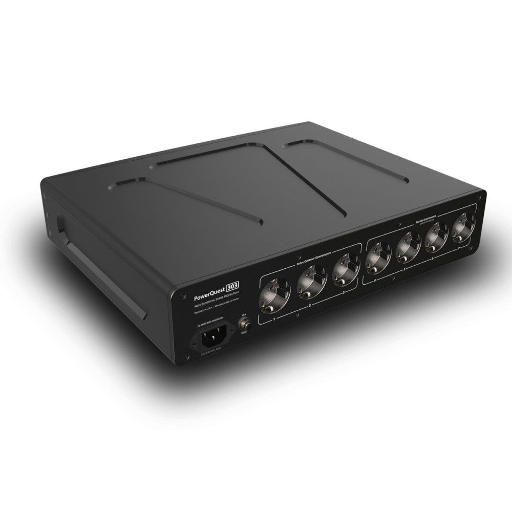 AudioQuest PowerQuest 303, vista posteriore