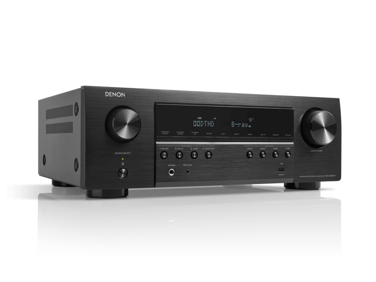 Denon AVC-S670H — Vista frontale 2