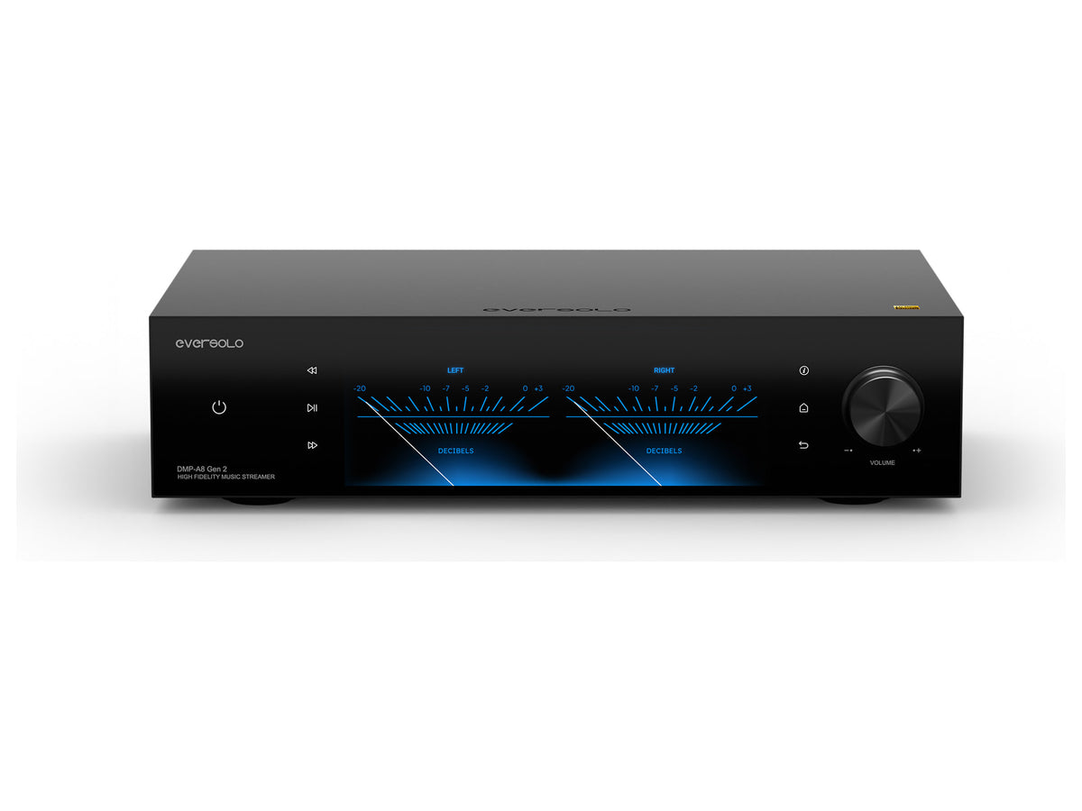 Eversolo DMP-A8 Gen 2, Fronte dall'alto