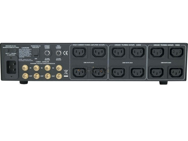 Furman E-16 PFEi, vista posteriore