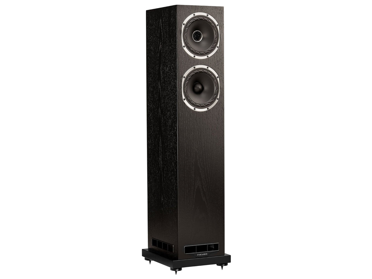Fyne Audio F501S — Vista frontale 2 Finitura Rovere nero