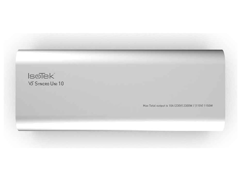 IsoTek V5 Syncro Uni 10, vista laterale