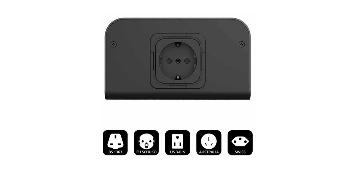 IsoTek V5 Syncro Uni 16, vista posteriore