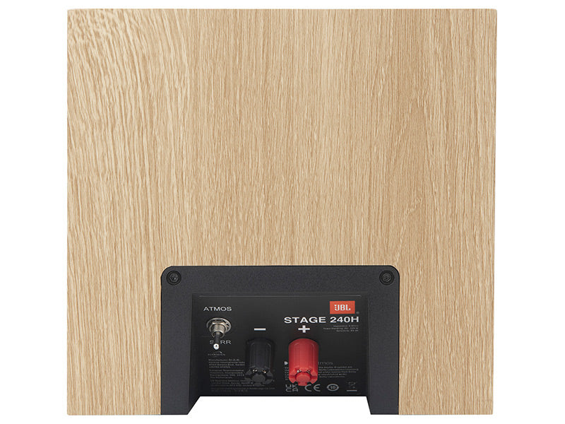 JBL 240H, vista posteriore
