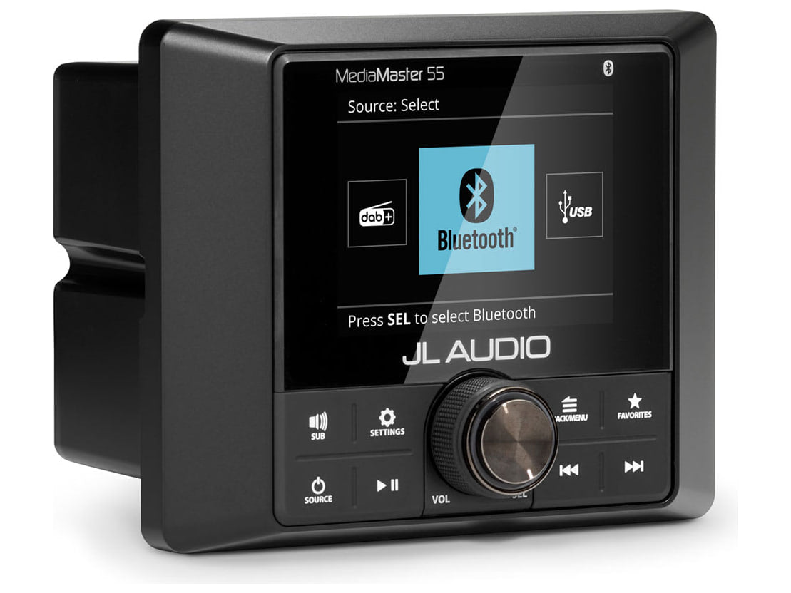 JL Audio MediaMaster MM55 — Vista di tre quarti
