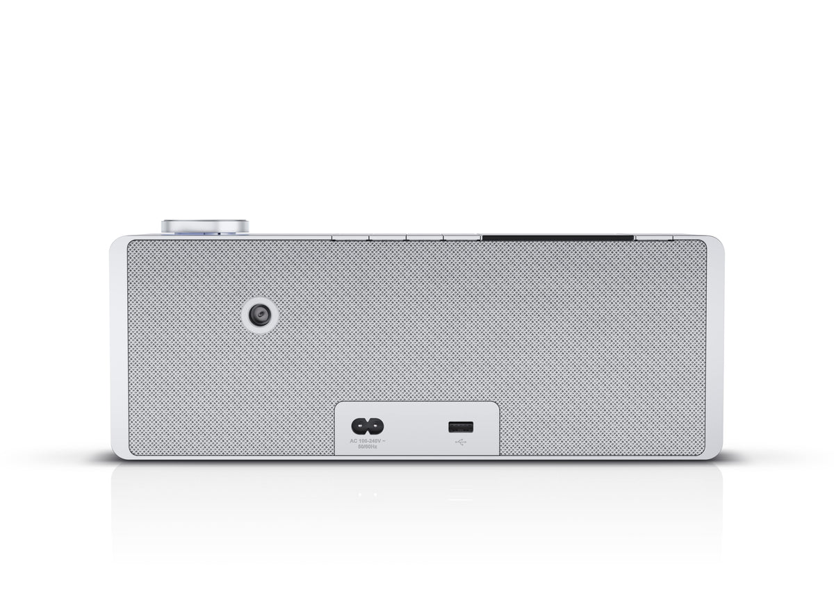 Loewe klang s1, Vista posteriore Finitura Light Grey