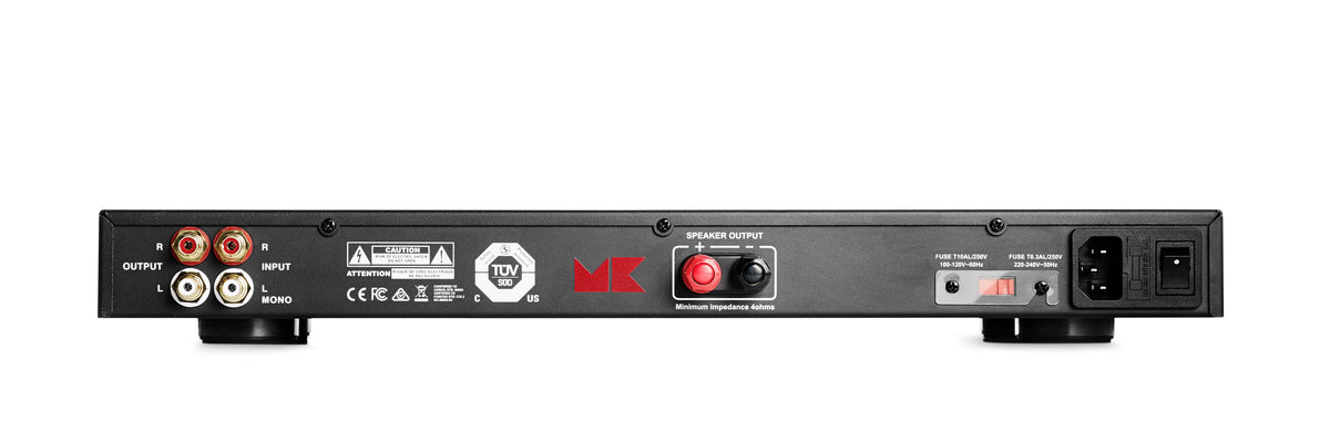 MK Sound VA500AMP, vista posteriore