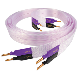 Nordost Frey 2 Cavo per diffusori, Vista frontale 2 Connettori Banana