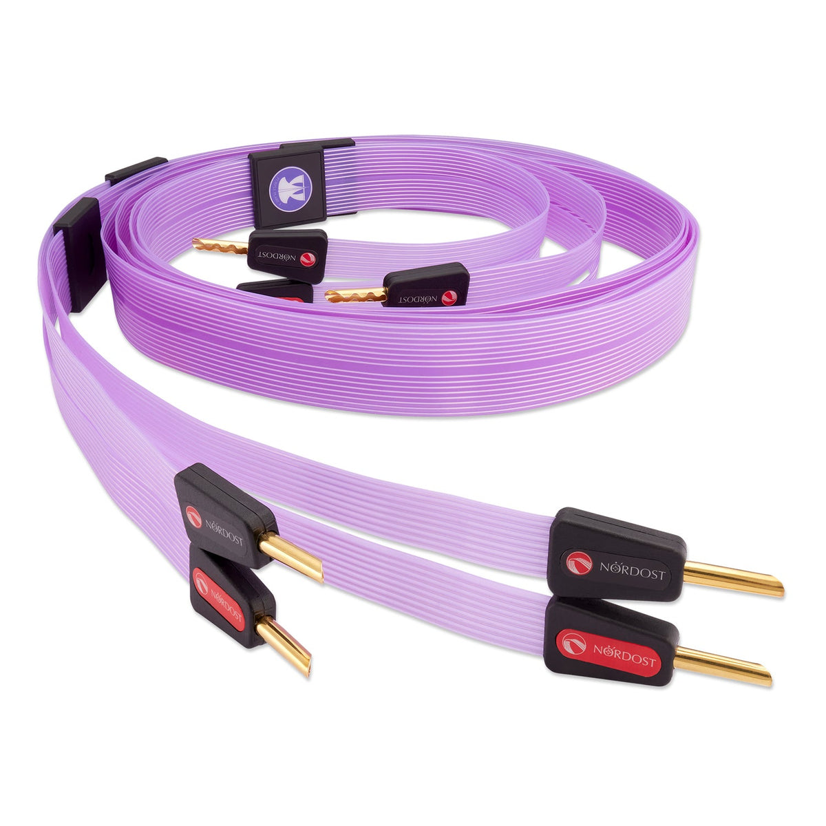 Nordost Purple Flare 3 Cavo per diffusori, vista frontale