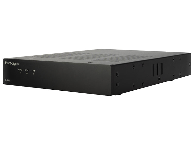 Paradigm X-500, vista frontale