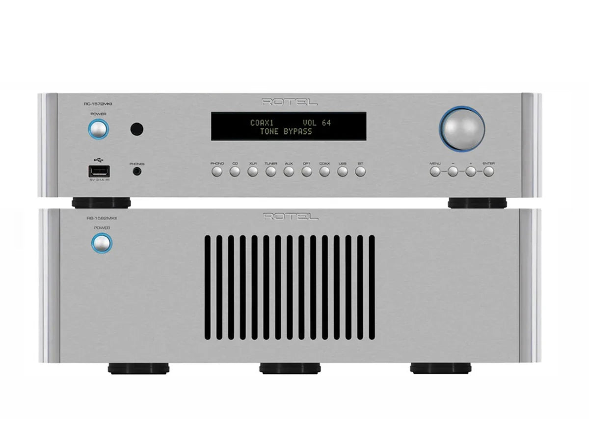 Rotel RB-1582 MKII, Silver