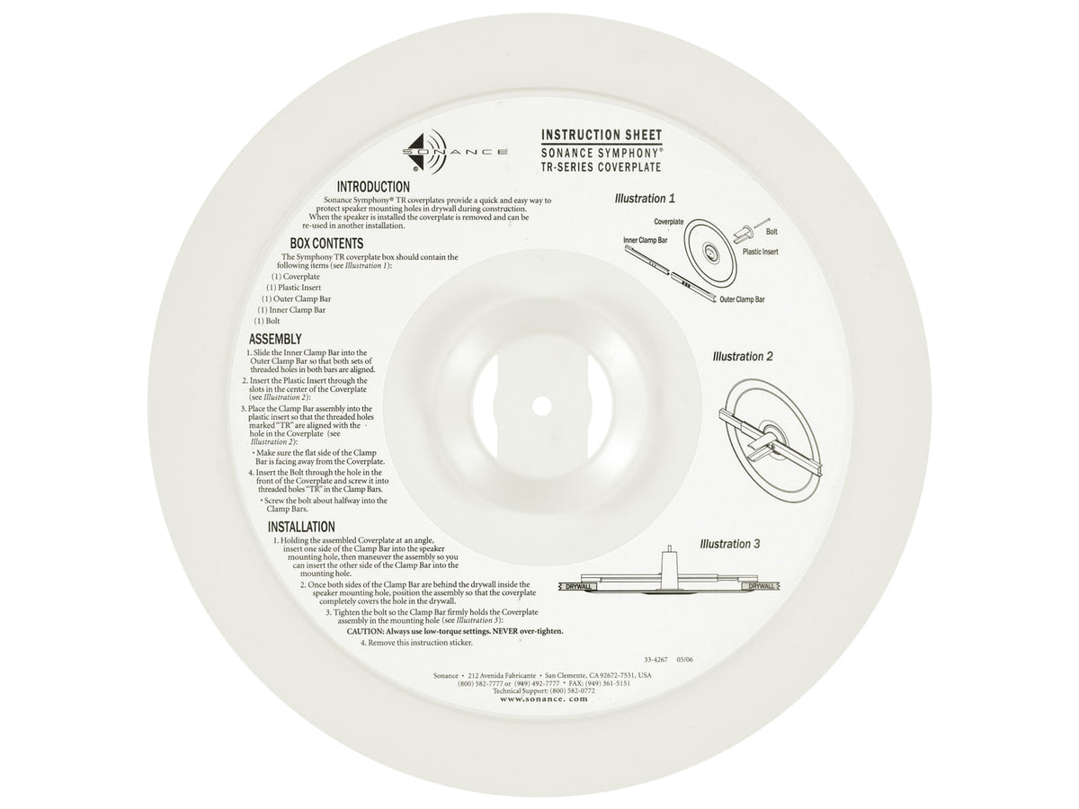 Sonance Coverplate Medium