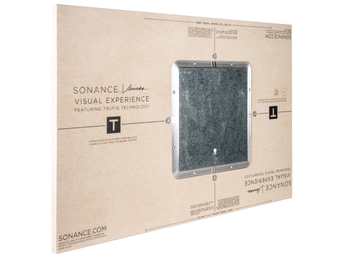 Sonance VX6 Piattaforma di montaggio TRUFIG, Quadrata / 5/8"