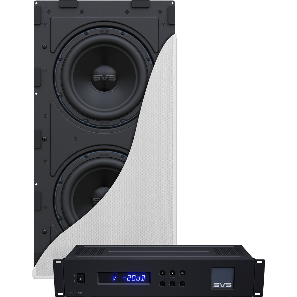 SVS 3000 In-Wall Single, subwoofer da incasso e amplificatore