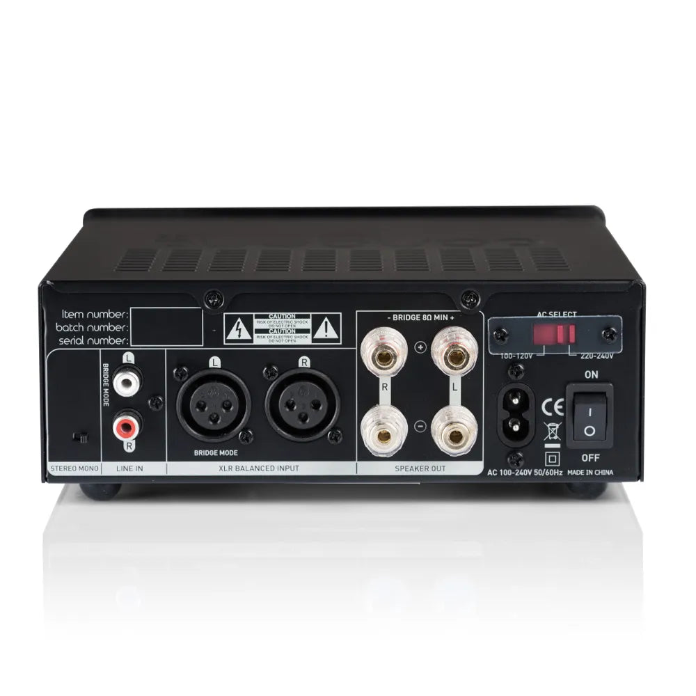 Tangent PowerAmpster II, vista posteriore