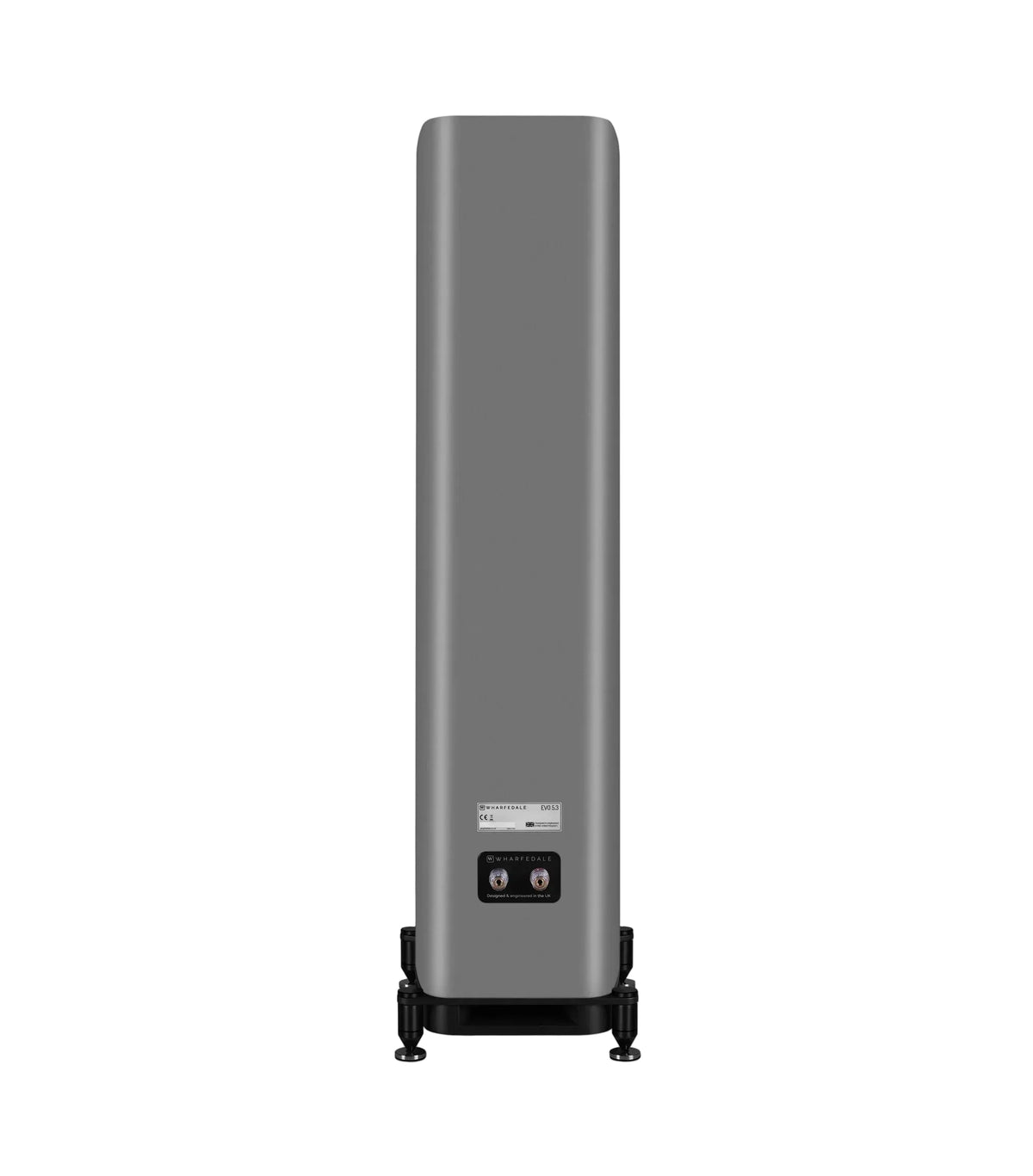 Wharfedale Evo 5.3, Grigio, vista posteriore