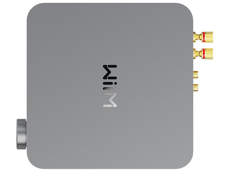 WiiM Amp Pro, vista dall'alto