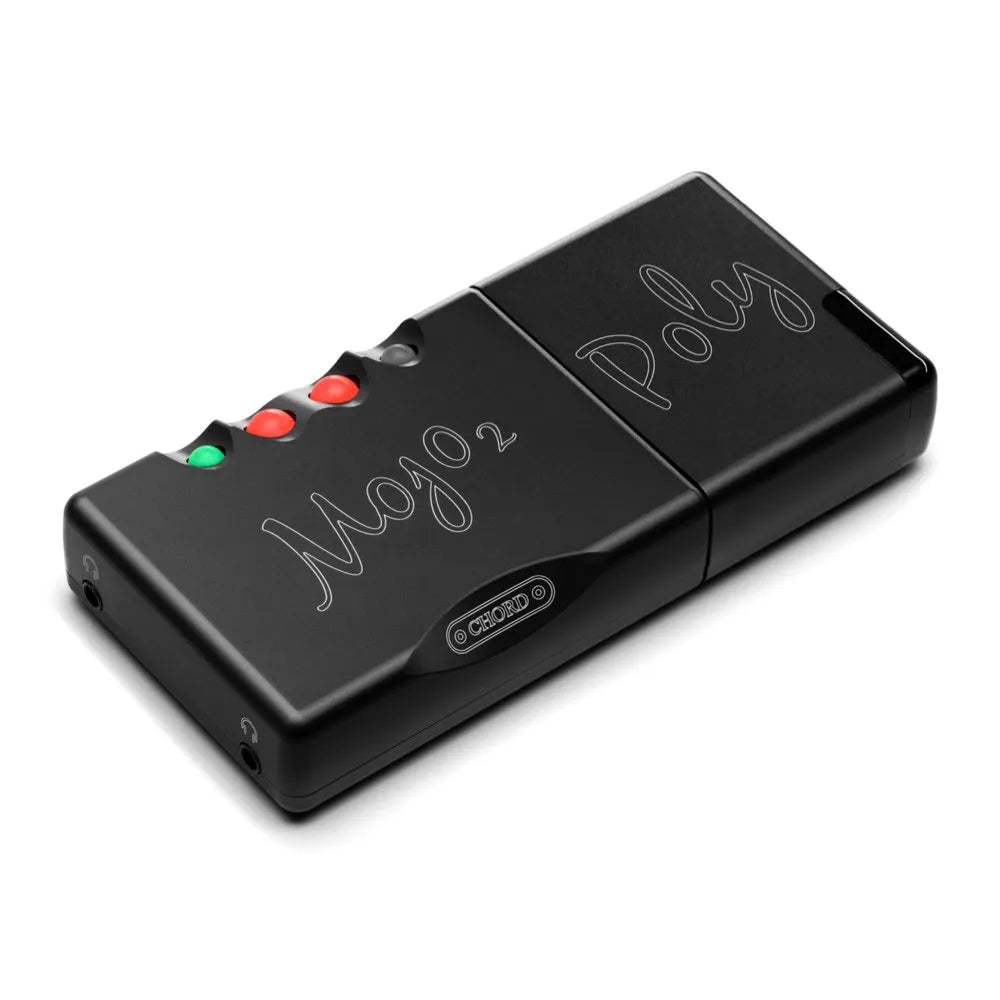 Chord Mojo 2 — con lo streamer Poly agganciato