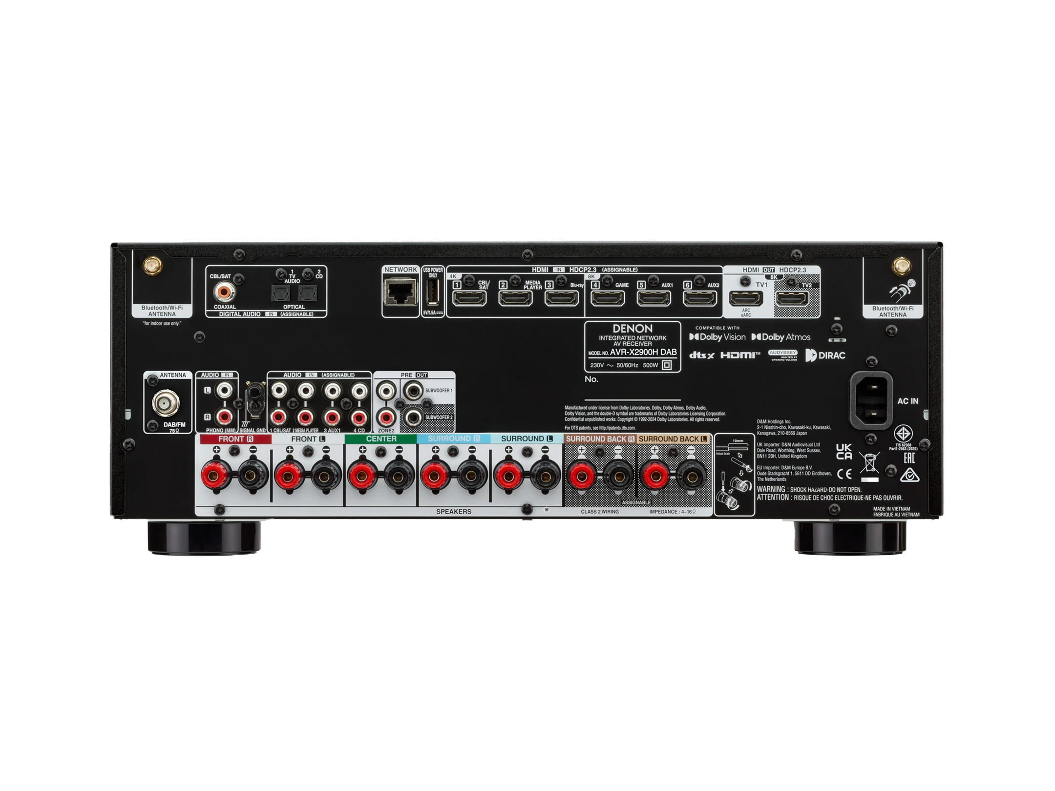 Denon AVRX 2900H DAB