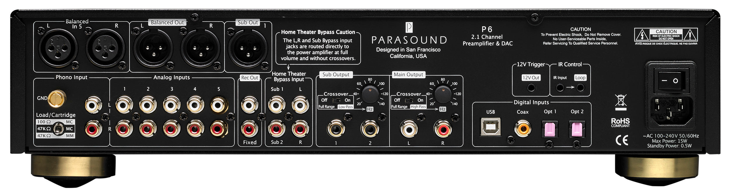 Parasound P6