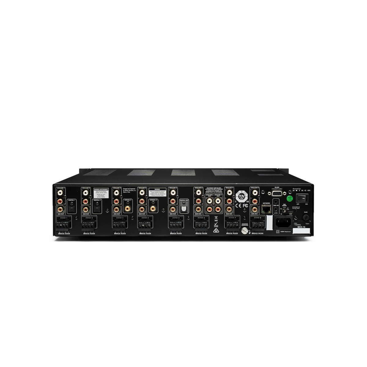 Anthem MDX 16 — Vista posteriore