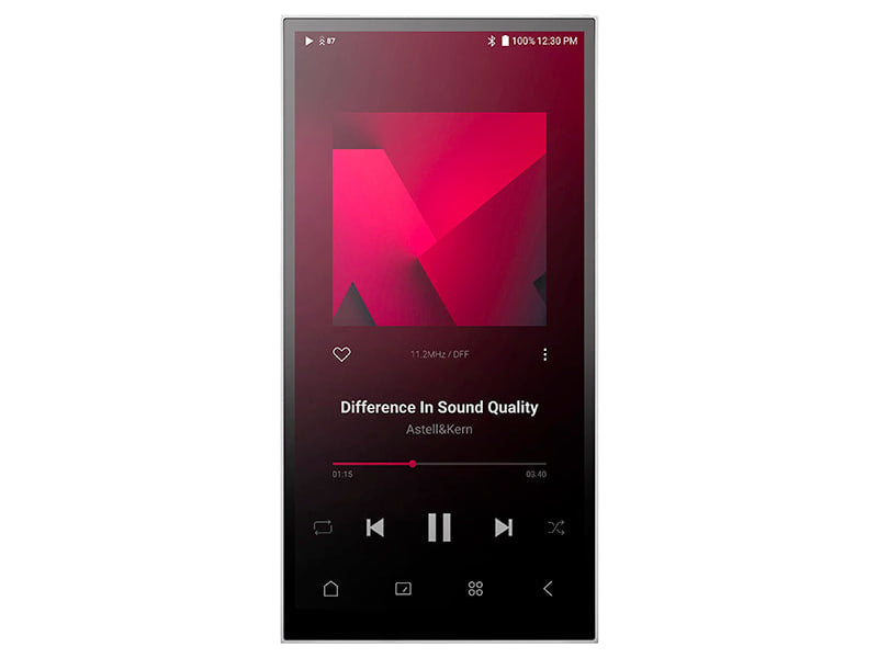 Astell&Kern A&ultima PD10+Cradle — Vista frontale