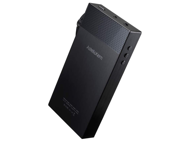 Astell&Kern SA700 — Nero, vista posteriore di tre quarti