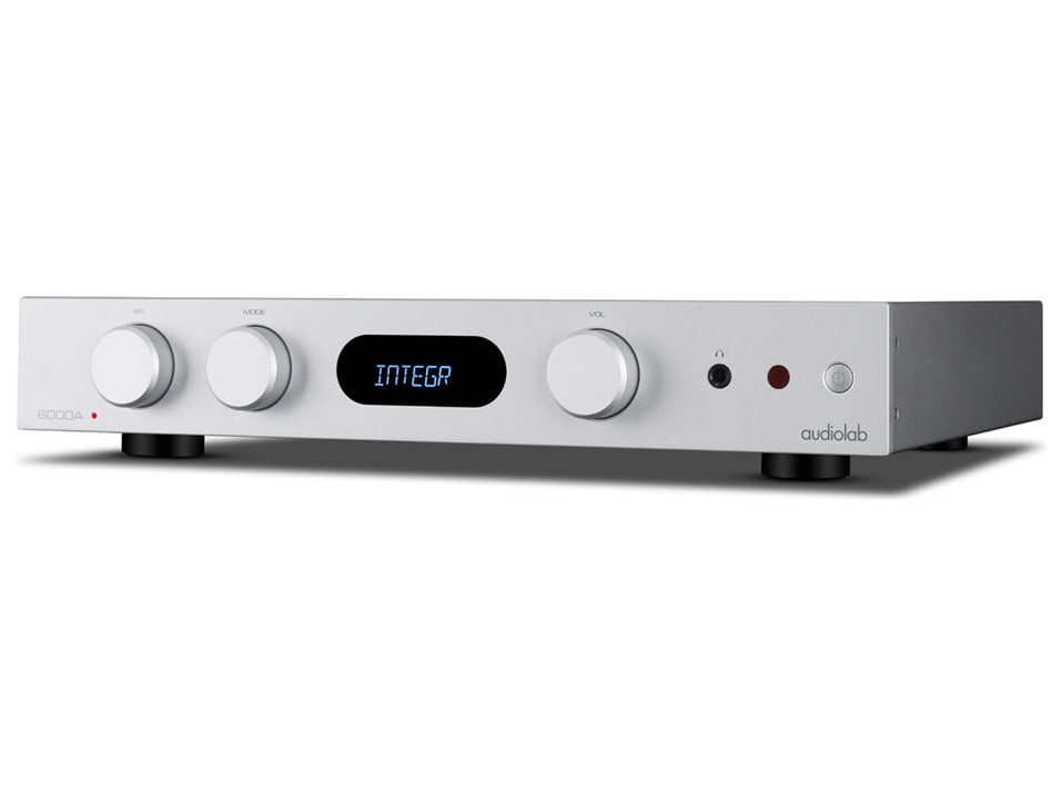 Audiolab 6000A MKII, Bianca, vista frontale