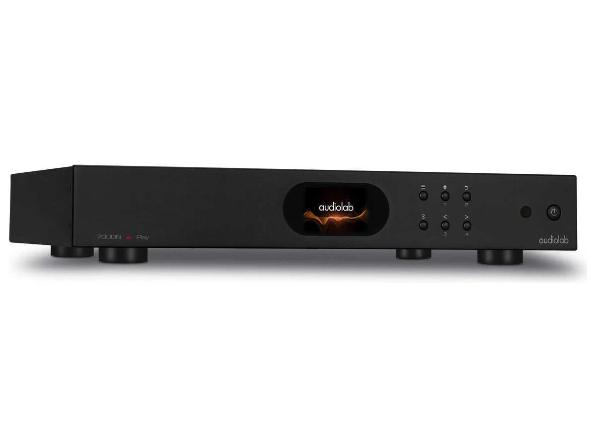 Audiolab 7000N Play, Nero, vista di tre quarti