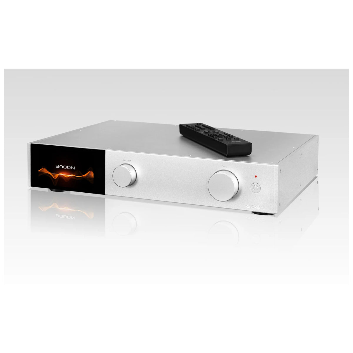 Audiolab 9000A — foto ambientata finitura silver