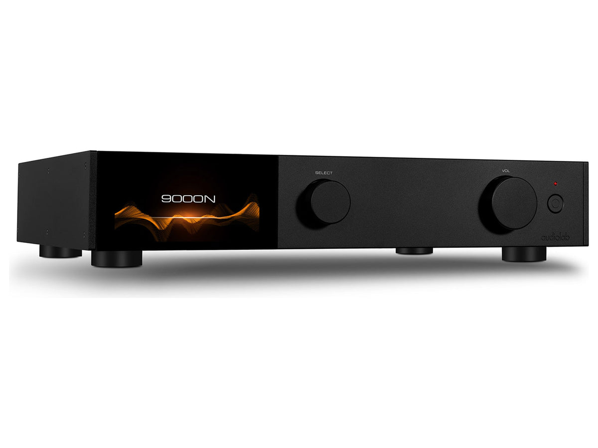 Audiolab 9000N, Nero, vista di tre quarti