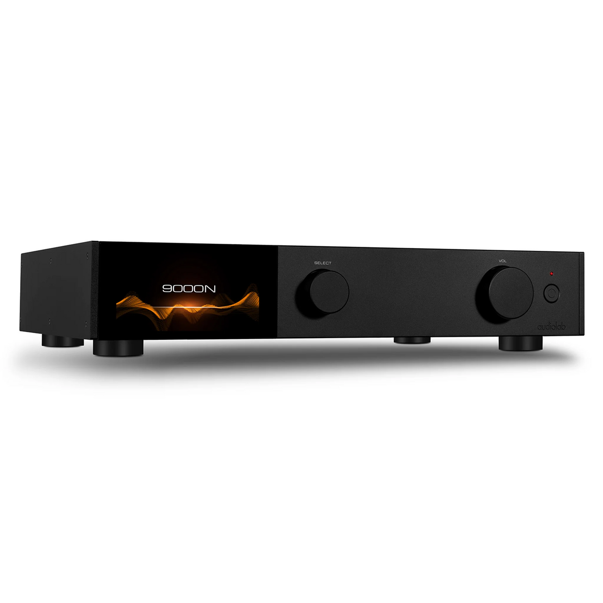 Audiolab 9000N — Vista laterale