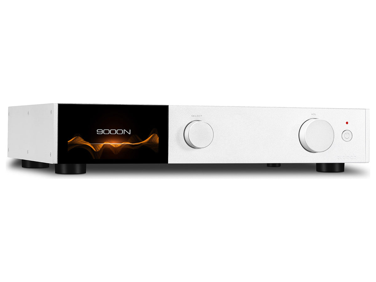 Audiolab 9000N, Silver, vista di tre quarti