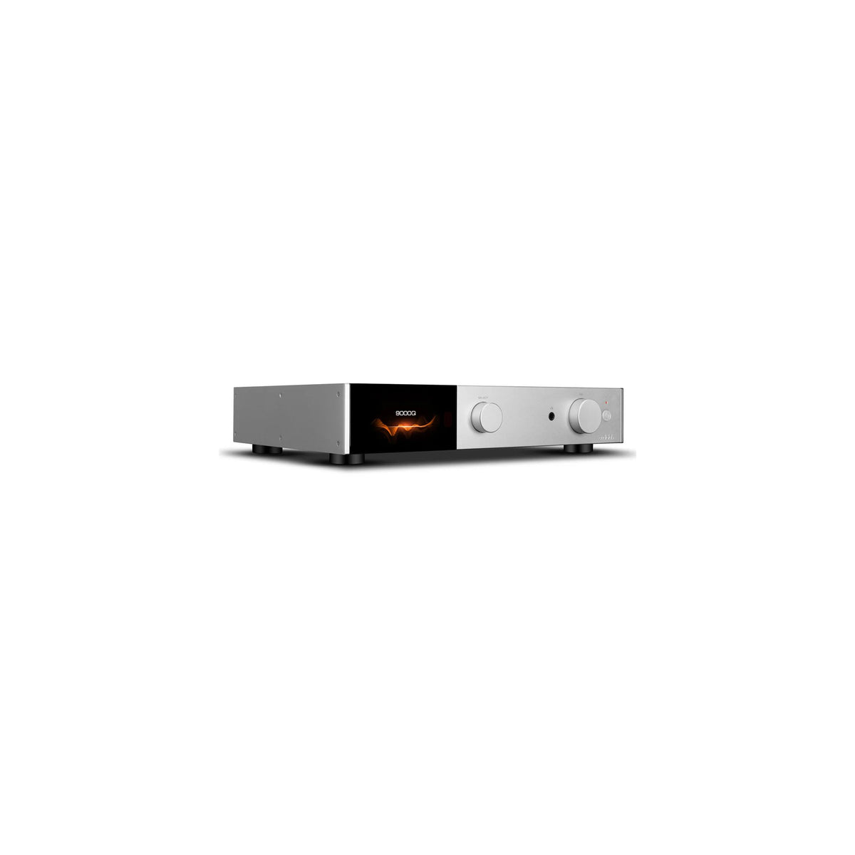 Audiolab 9000Q — Vista laterale finitura silver
