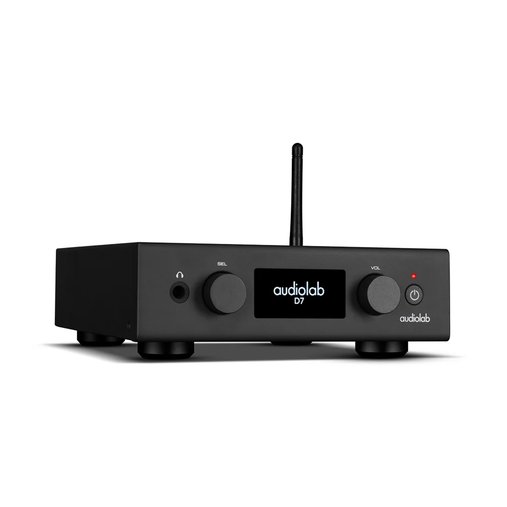 Audiolab D7 — Vista laterale