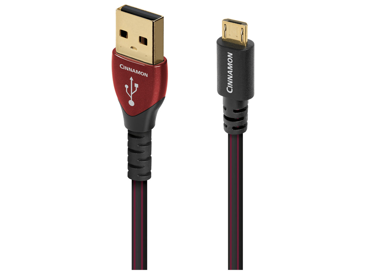 AudioQuest Cinnamon USB — USB-A > Micro-B 2.0