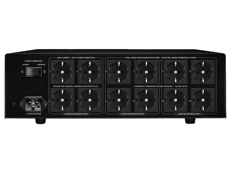 AudioQuest Niagara 5000, vista posteriore
