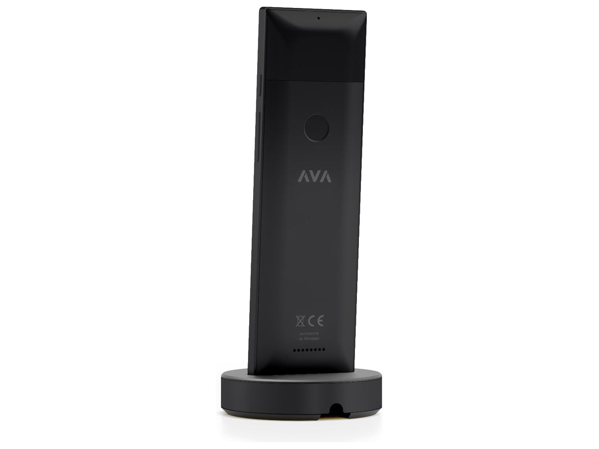 AVA Home Remote — Vista laterale, Nero