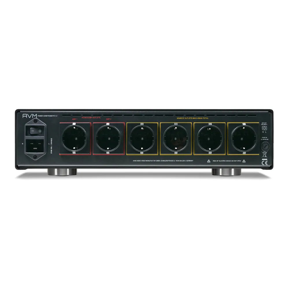AVM Power Conditioner PC 3.3, vista frontale