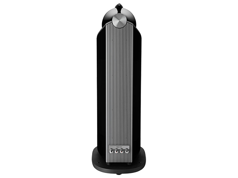 B&W 802 D4, vista posteriore