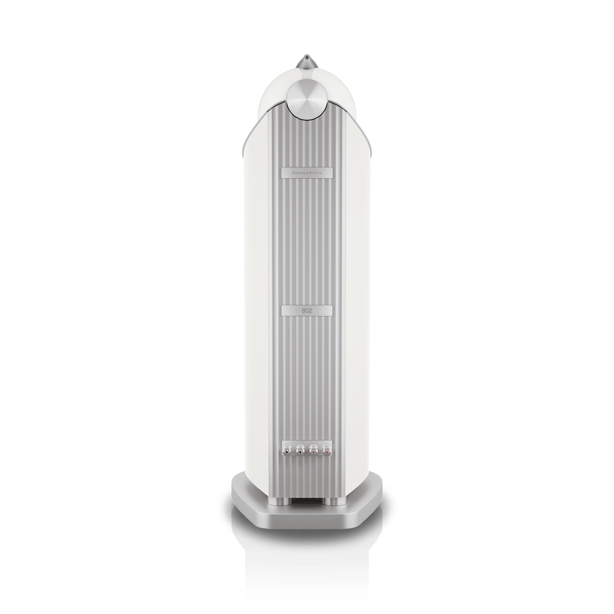 B&W 802 D5, Warm White, vista posteriore