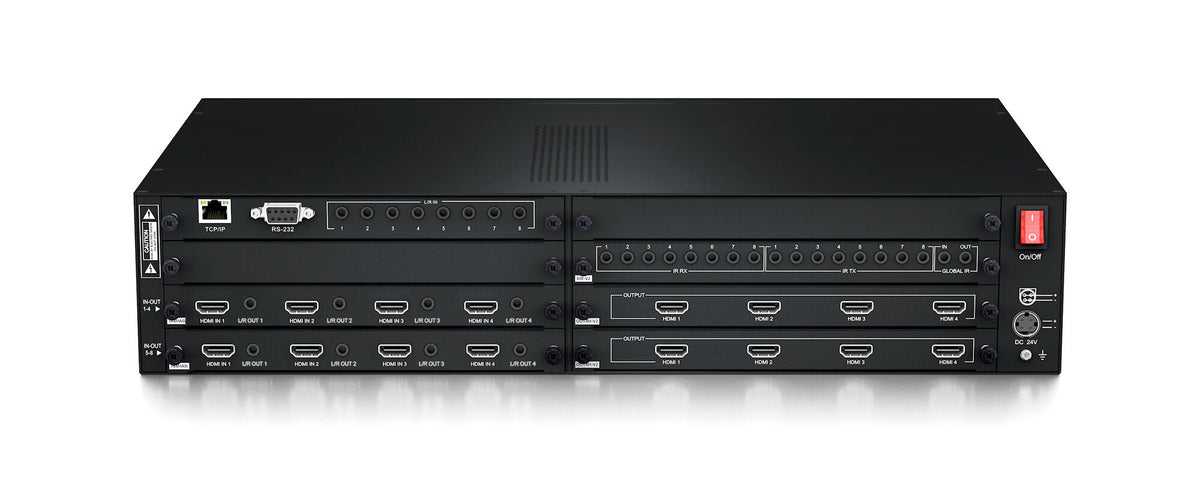 Bluestream PRO88HDMI-V2, vista posteriore