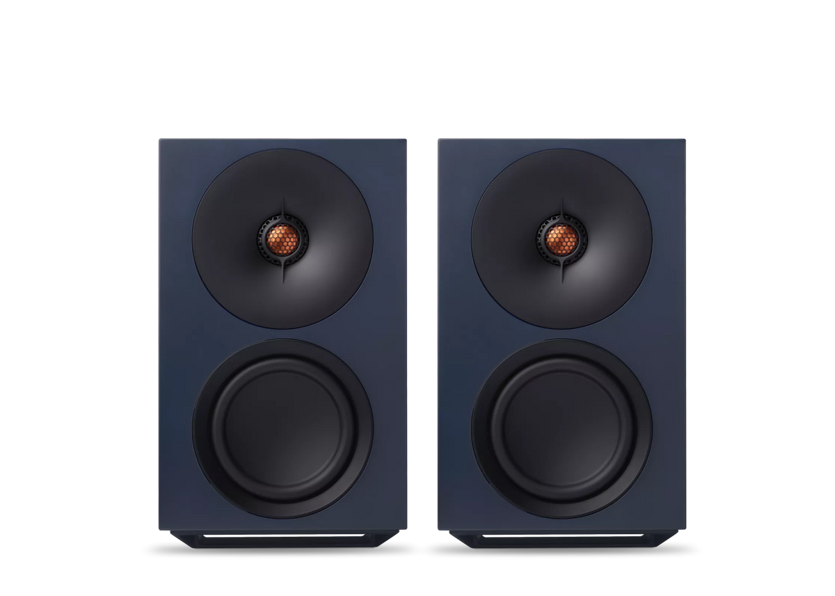 Cambridge Audio L/R Medium — Blu, coppia vista di fronte