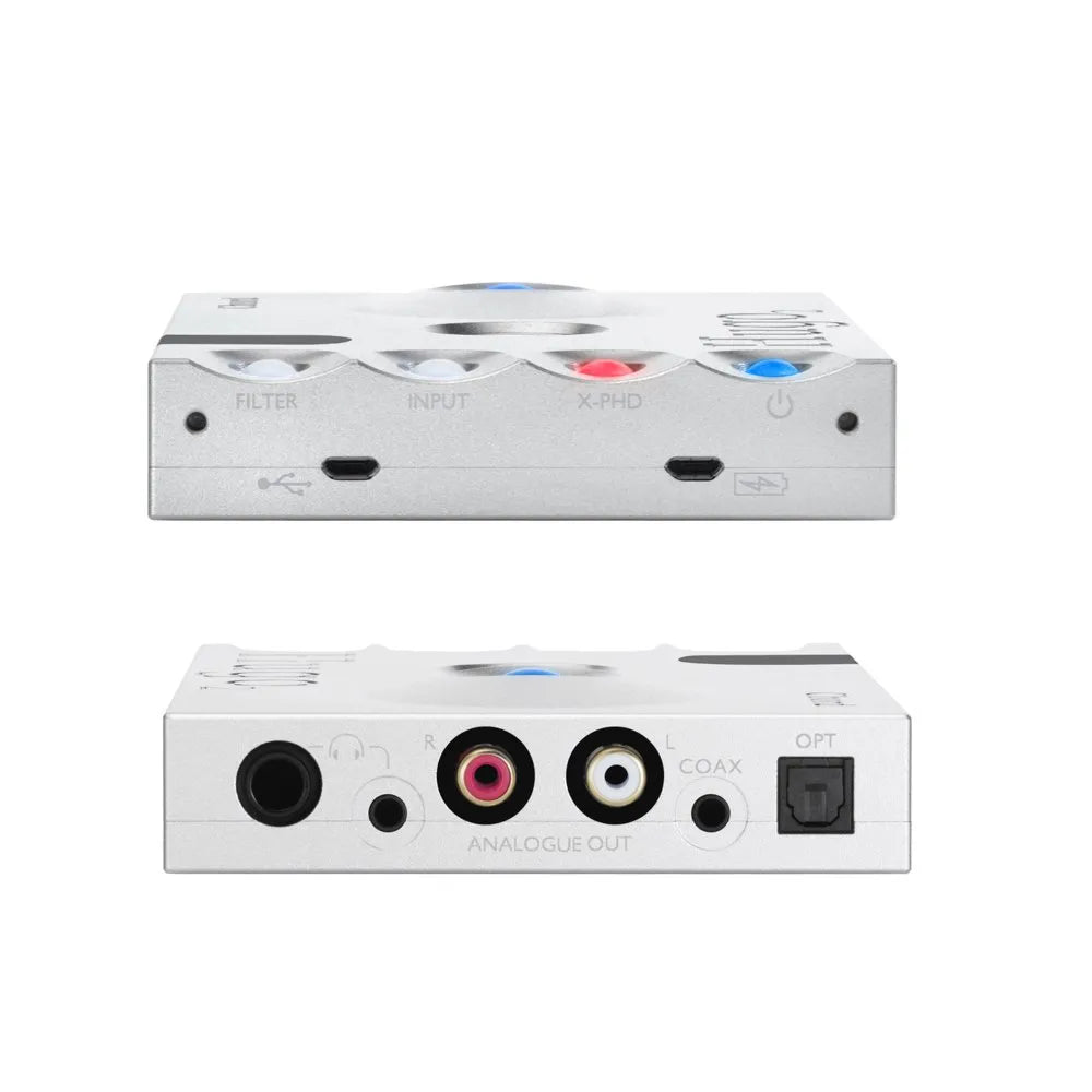Chord Hugo 2 — silver, lati con ingressi e uscite
