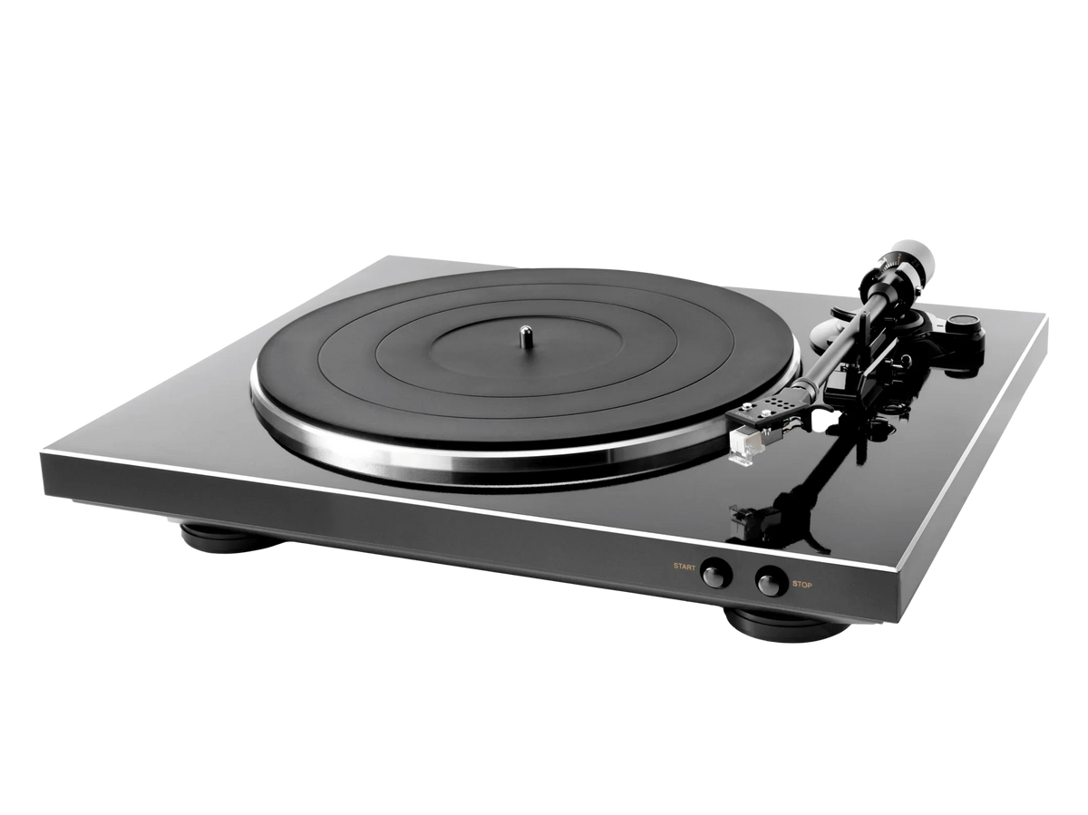 Denon DP-300F — Vista laterale