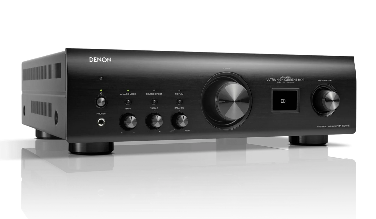 Denon PMA-1700NE, vista laterale